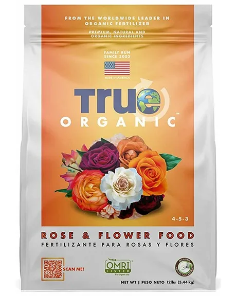 True Organic 12 lbs Rose & Flower Food