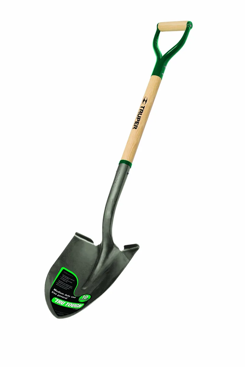 Truper Shovel Round Point D-Handle DHRP - Image 2