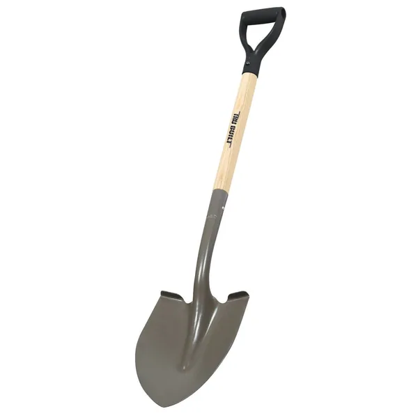 Truper S A De C V Truper Trubuilt D Handle Round Point Shovel