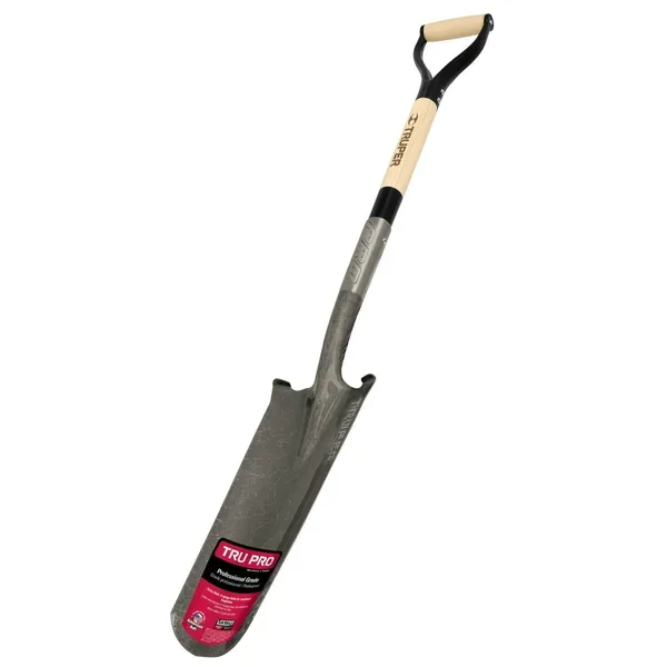 Truper Trupro 16" D Handle Drain Spade - Image 2