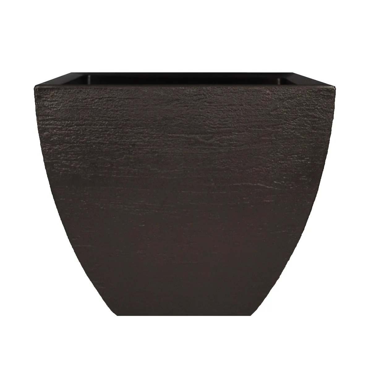 Tusco 20" Square Planter Espresso - Image 2