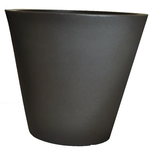 Tusco Tusco Cosmo Round Planter Black