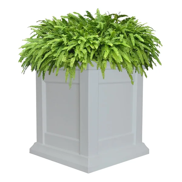 Tusco Modern Colonial White Planter