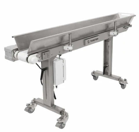 Twister Stainless Steel Outbound Conveyor