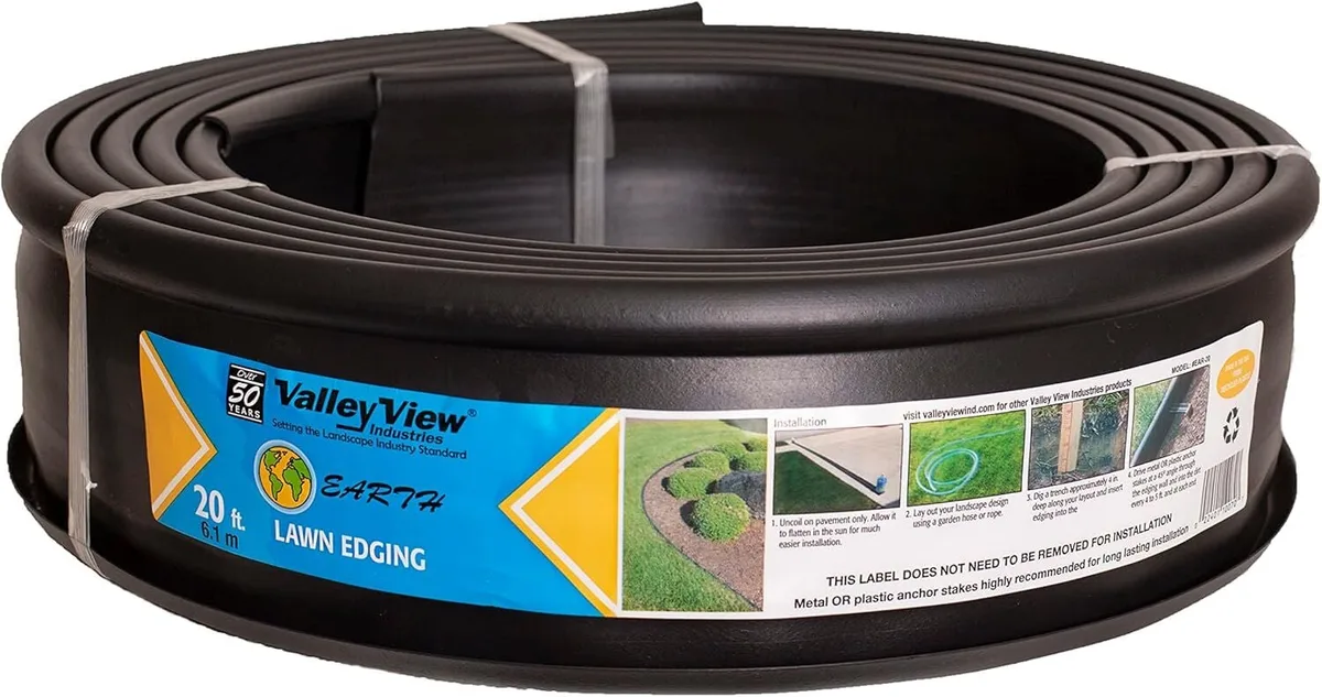 Valley View 20' Earth Lawn Edging Coiled (Sold in ) - Image 2