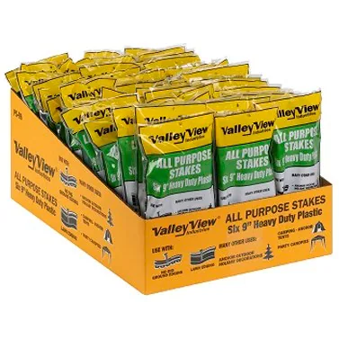 Valley View 9" Poly Stake Bagged