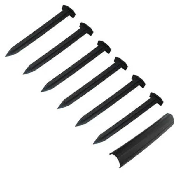Valley View 9" Poly Stake Kits 6 Stakes 1 Connector - Image 2