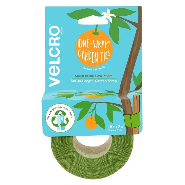Velcro Brand One-Wrap Garden Ties 18ft X 2in Green 6/72 - Image 2