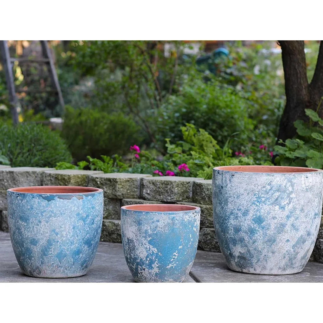 Verandah 12pc 3.5"x4" Floret Pot Mixed Assortment (Case of 12) - Image 2