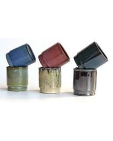 Verandah 12pc 3.5"x4" Floret Pot Mixed Assortment (Case of 12)