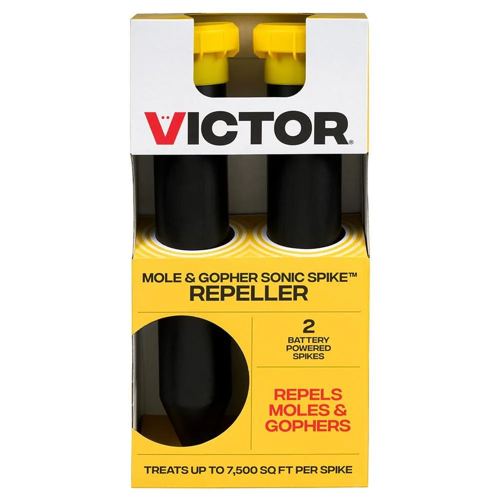 Victor 2pk Mole & Gopher Sonic Spike - Image 2
