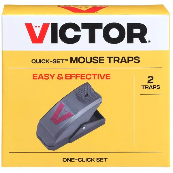 Victor 2pk Quicket Mouse Trap