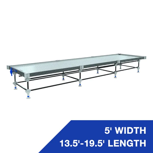 Wachsen 5' Rolling Bench 13.5'-19.5' Length