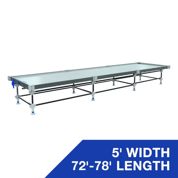 Wachsen 5' Rolling Bench 72'-78' Length