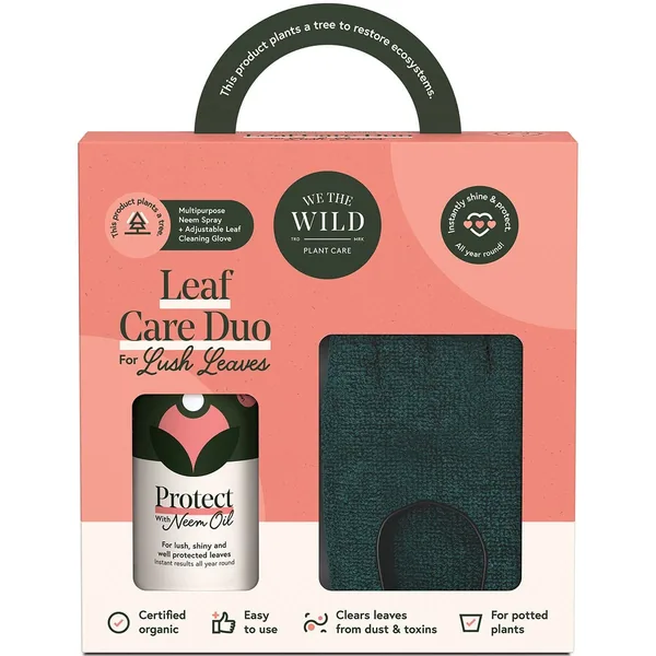 We The Wild Usa We The Wild Leaf Care Duo Kit: Protect & Gloves