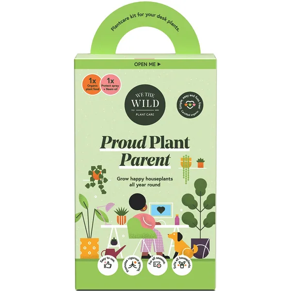 We The Wild Usa We The Wild Proud Plant Parent Kit Organic Grow & Protect