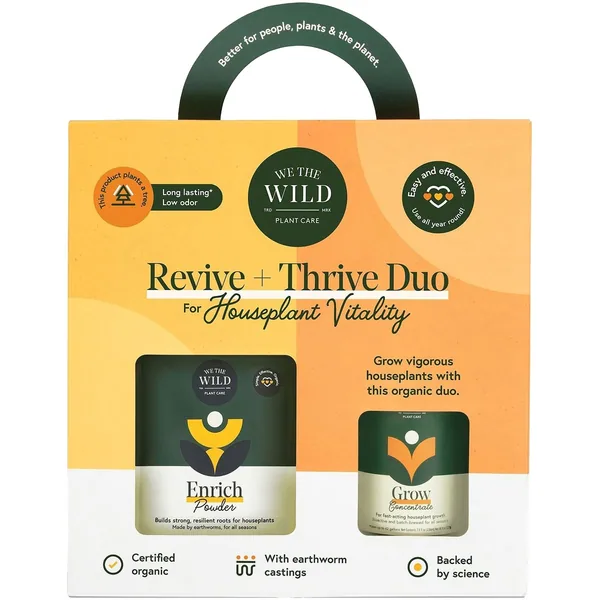 We The Wild Usa We The Wild Revive & Thrive Kit Organic Grow & Enrich