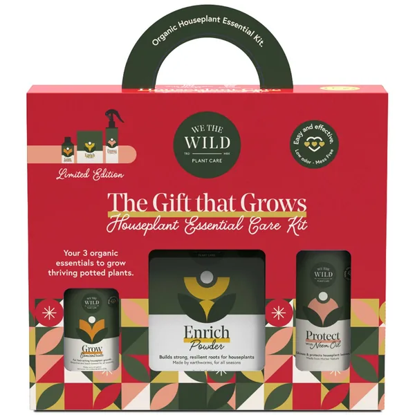 We The Wild Usa We The Wild The Gift That Grows Christmas Organic Starter Kit
