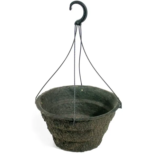 Western Pulp 12 Round Retail Hanging Basket w/Hanger w/UPC, 2.09gal — Pack of 12 - Image 2
