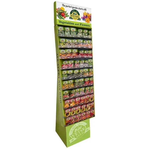 Wetsel 600PKT Veg/Flower Asst W/1 Floor Rack - Image 2
