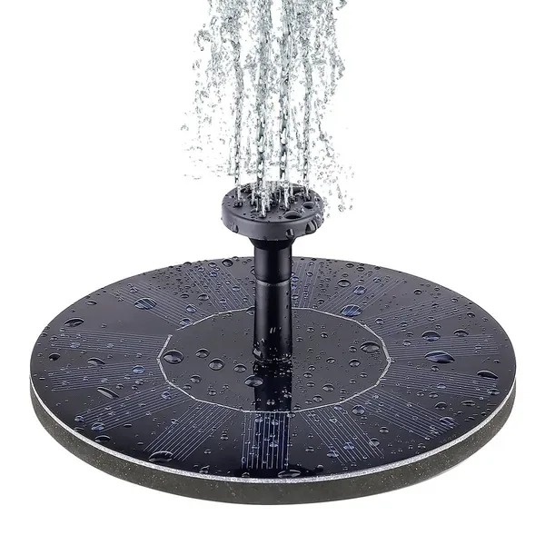 Wild Bird Lovers Solar Powered Fountain Pump with 4 Spray Nozzles — Case of 4 - Image 2