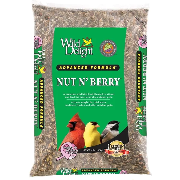 Wild Delight 20 lbs Nut N Berry MADE IN THE USA
