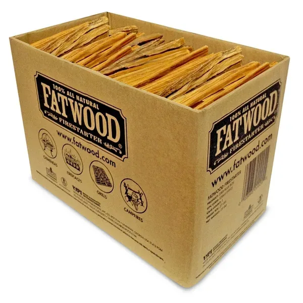 Wood Products Fatwood 25 lb Box - Image 2