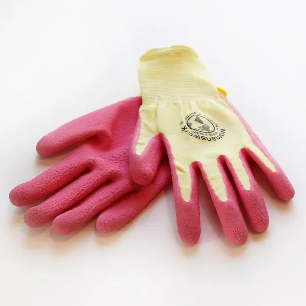 WWG Pink Weeding Glove Latex Dipped - Image 2