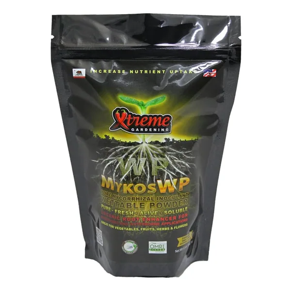 Xtreme Gardening MYKOS WP pure mycorrhizal wettable powder 12 oz