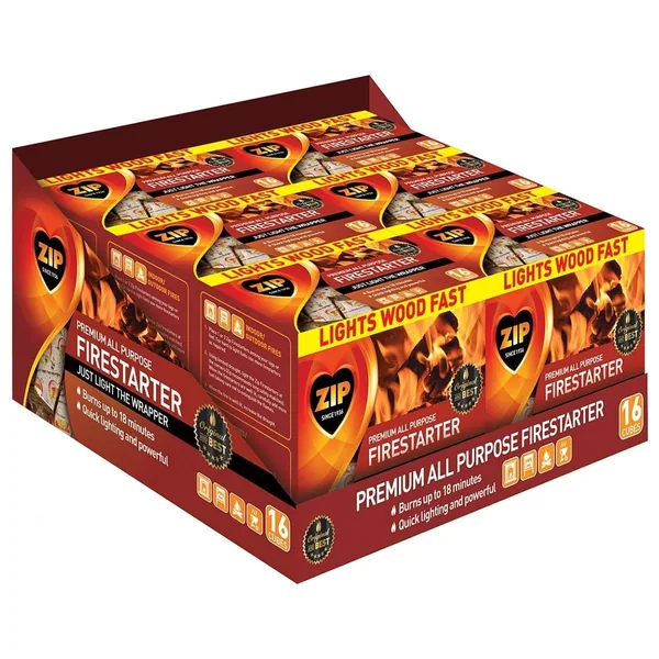 Zip Premium All Purpose Firestarters