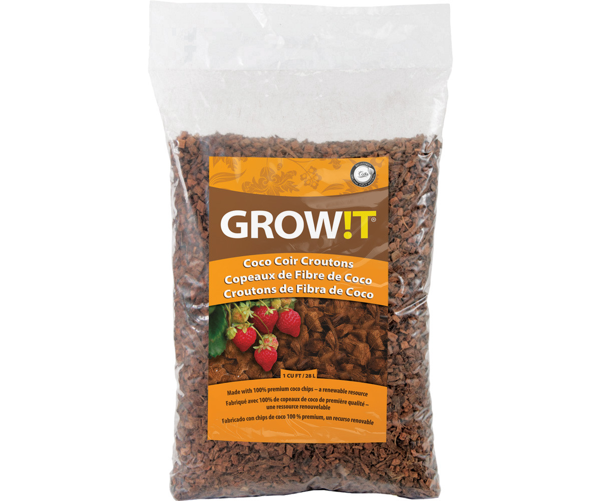 GROW!T Coco Coir Croutons, 28 L bag