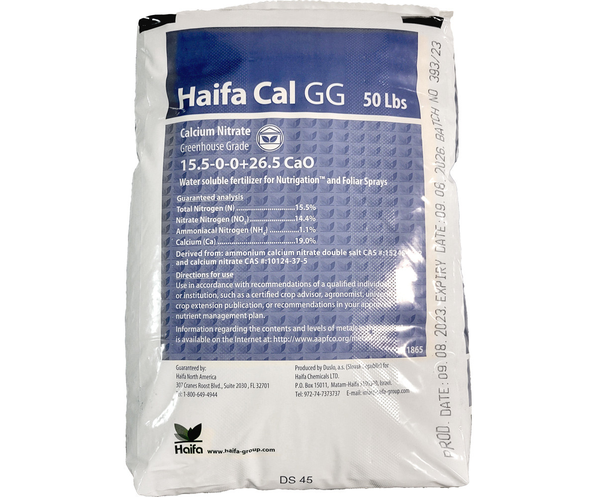 Haifa Cal GG Calcium Nitrate 50 lbs