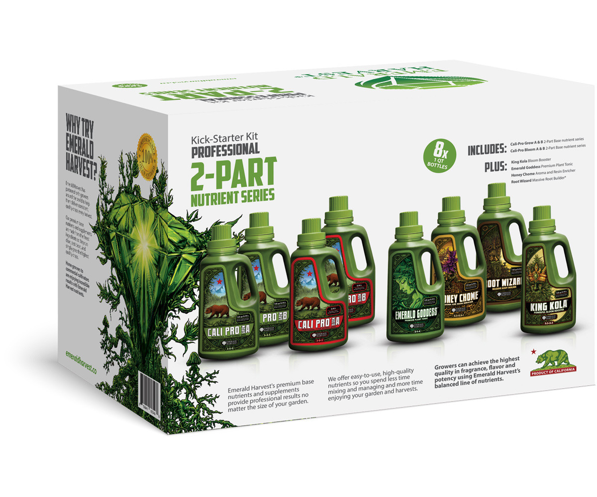Emerald Harvest Kick Starter Kit 2-Part Base 1 qt-02 (OR)