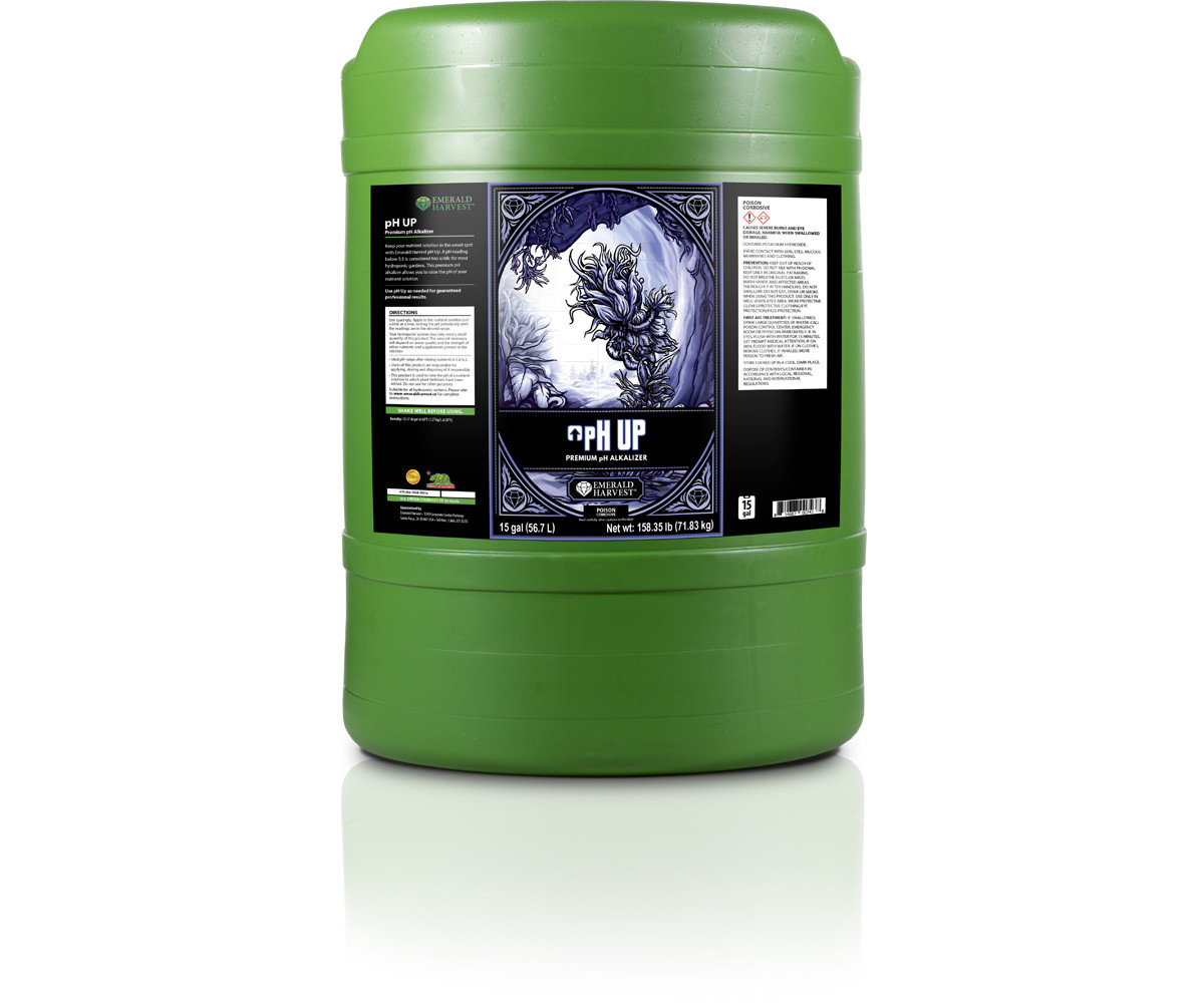Emerald Harvest pH Up, 15 gal