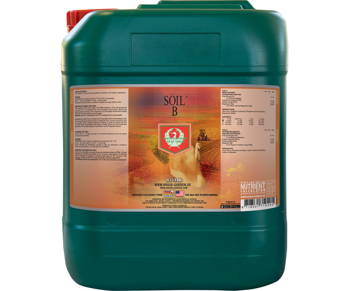 House & Garden Soil B, 5 L