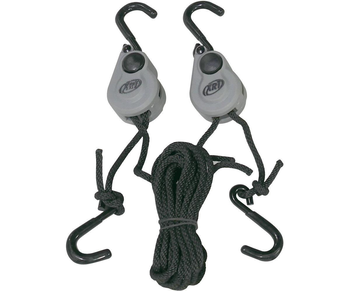 Progrip Cargo Control XRT Rope Lock, 5-1/2' x 1/8", Push Button Release, 2 pack