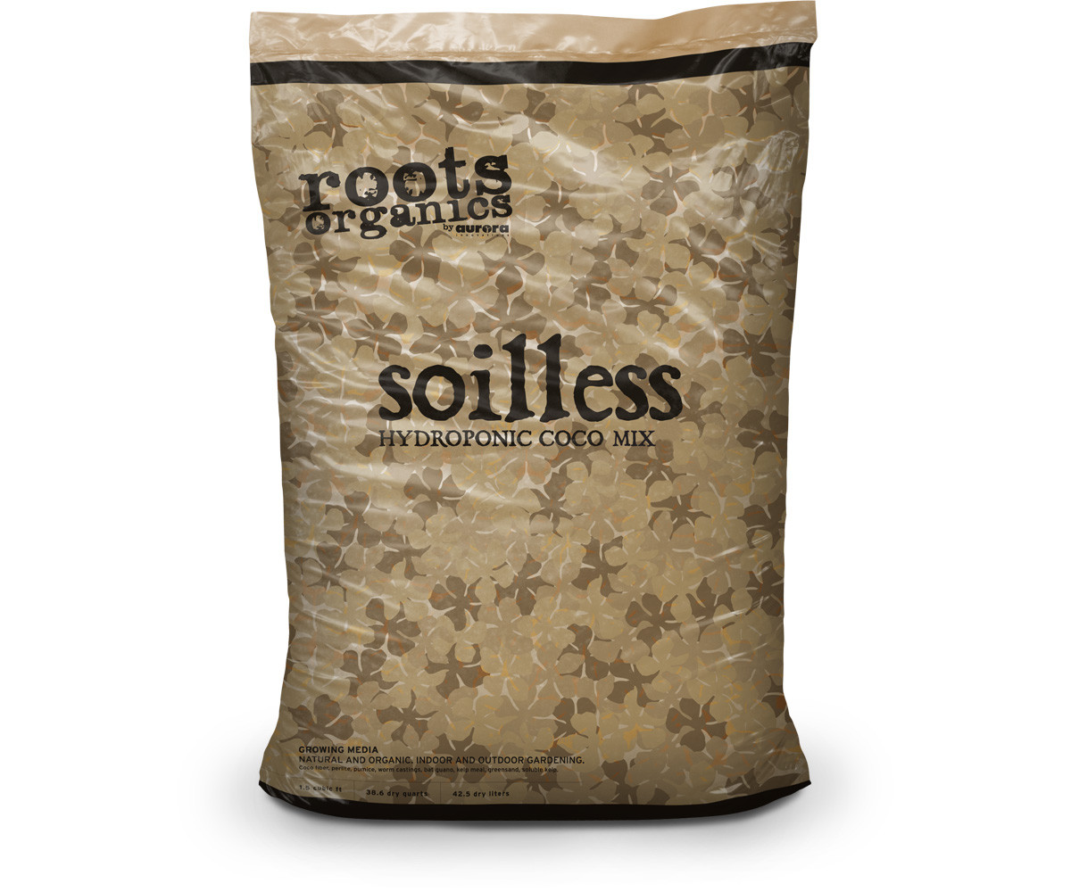 Roots Organics Soilless Hydroponic Coco Mix, 1.5 cu ft