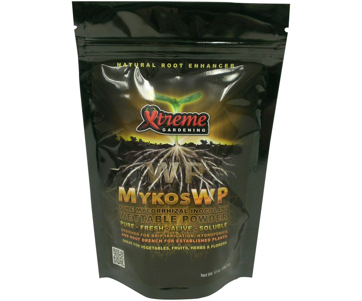 Mykos WP Pure Mycorrhizal Inoculant, Wettable Powder, 12 oz