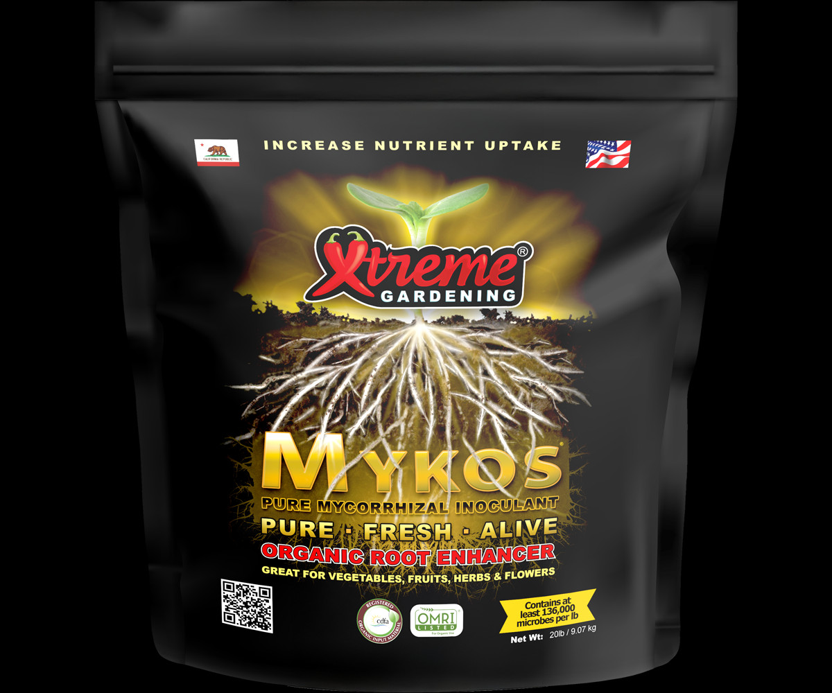 Mykos Pure Mycorrhizal Inoculant, Granular, 20 lbs