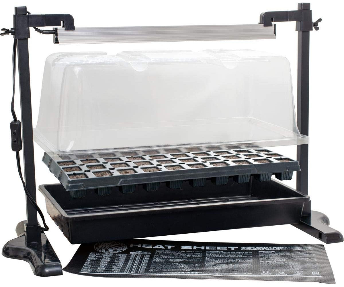 SunBlaster Intermediate Grow Up Greenhouse Kit w/18" LED Light Strip