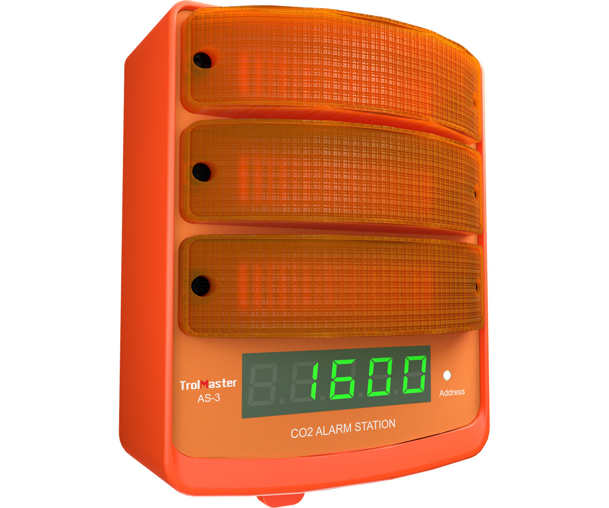 TrolMaster CO2 Alarm Station (Amber light) (AS-3)