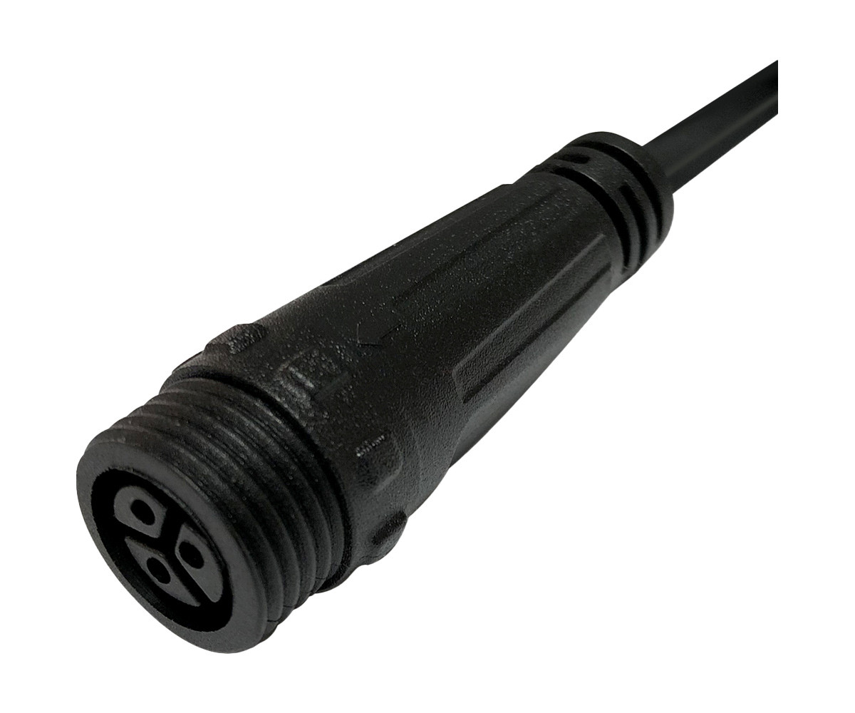 TrolMaster RJ12 to Threaded Waterproof Connector Converter Cable (ECS-3)
