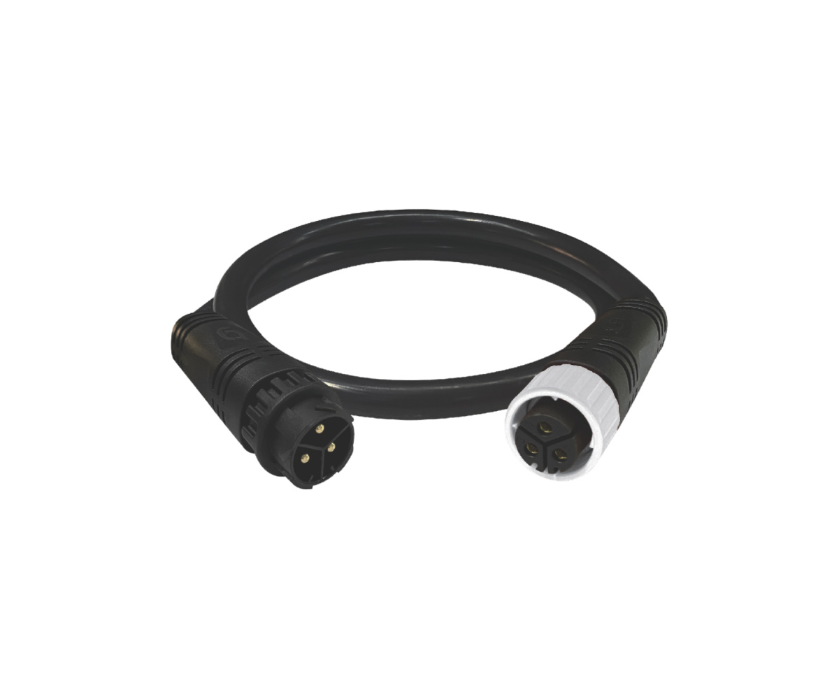 ThinkGrow Extension Power Cord, AWG#14, 15 Amp, 3'