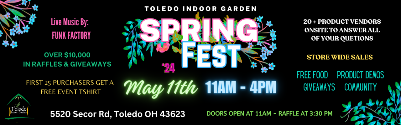 Toledo Indoor Garden | Where your growing season never ends!