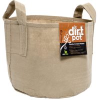 Dirt Pot Flexible Portable Planter, Tan