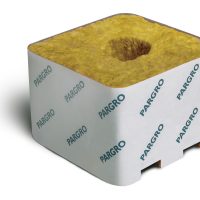 Grodan Pargro Jumbo, 6 x 6 x 4, w/Hole, Case of 64