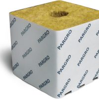 Grodan Pargro Biggie, 6 x 6 x 6, w/Hole, 512 blocks per pallet